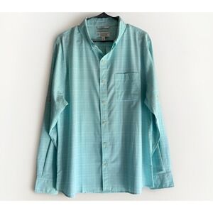 Coolibar Men Aricia Sun Shirt Long Sleeve Roll Tab Button UPF Lightweight Vent L